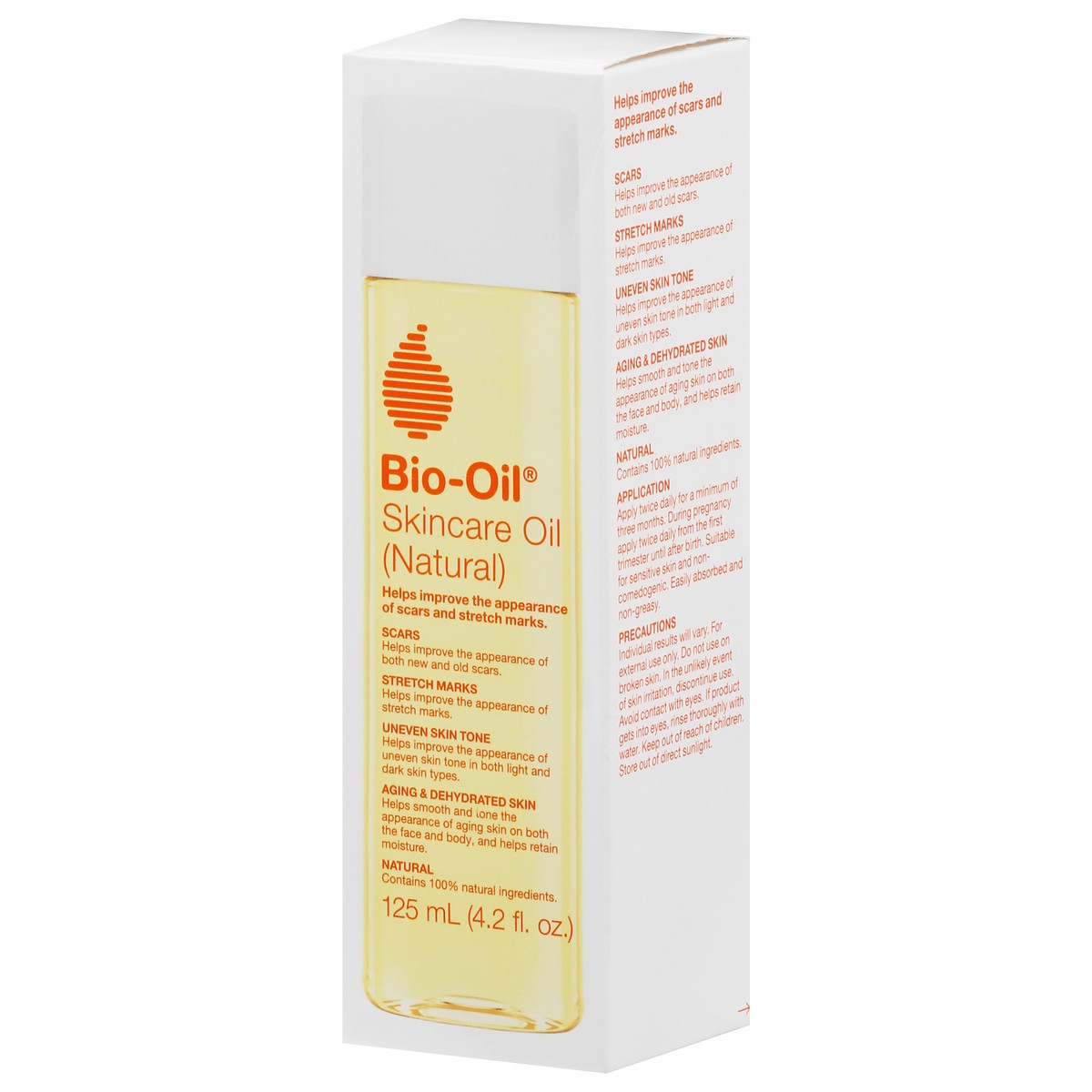 slide 9 of 9, Bio-Oil Skincare Oil, Natural, Serum for Scars and Stretch Marks, Face and Body Moisturizer for Dry Skin, with Organic Jojoba Oil and Vitamin E, with Natural Rosehip Oil, For All Skin Types, 4.2 oz, 4.20 fl oz