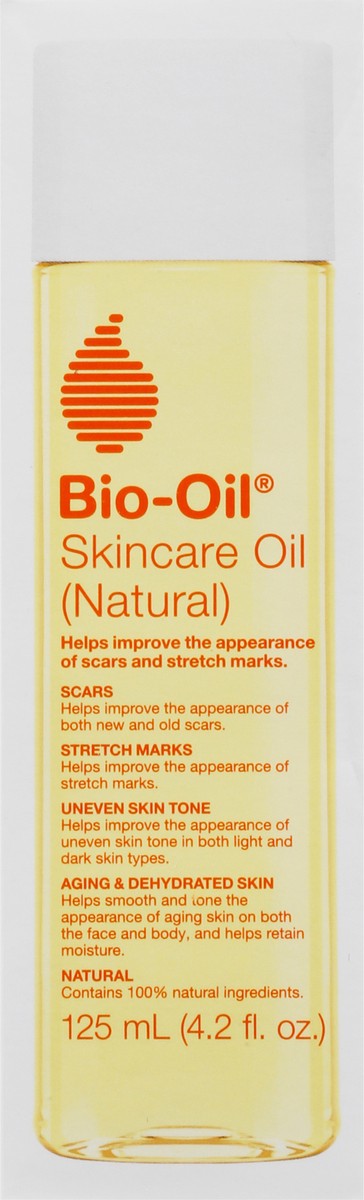 slide 4 of 9, Bio-Oil Skincare Oil, Natural, Serum for Scars and Stretch Marks, Face and Body Moisturizer for Dry Skin, with Organic Jojoba Oil and Vitamin E, with Natural Rosehip Oil, For All Skin Types, 4.2 oz, 4.20 fl oz