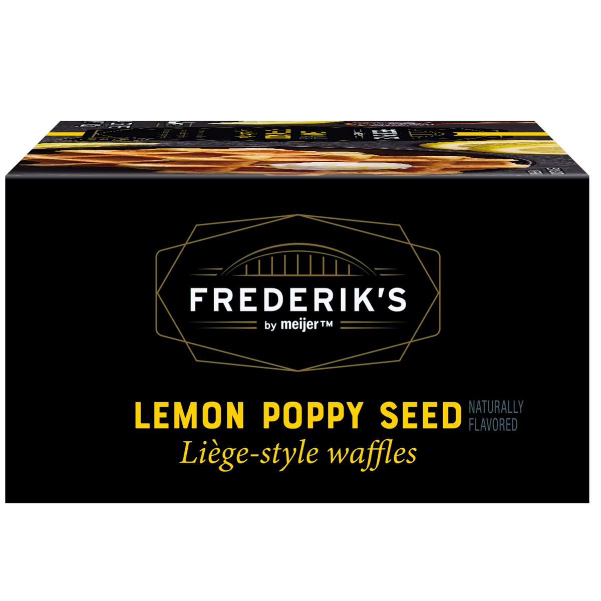 slide 22 of 29, FREDERIKS BY MEIJER Frederik's by Meijer Frozen Lemon Poppy Seed Liege Style Waffles, 9.1 oz