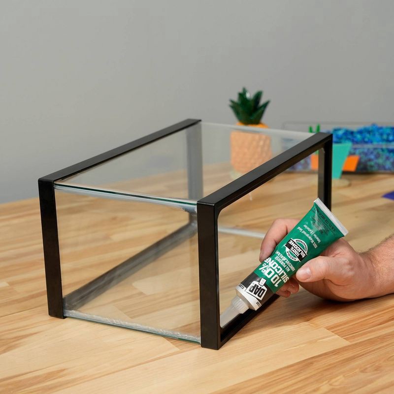 slide 4 of 6, DAP Silicone Aquarium Sealant - Clear, 1 ct