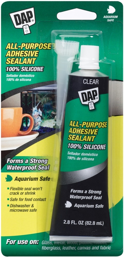 slide 1 of 1, DAP Silicone Aquarium Sealant - Clear, 1 ct