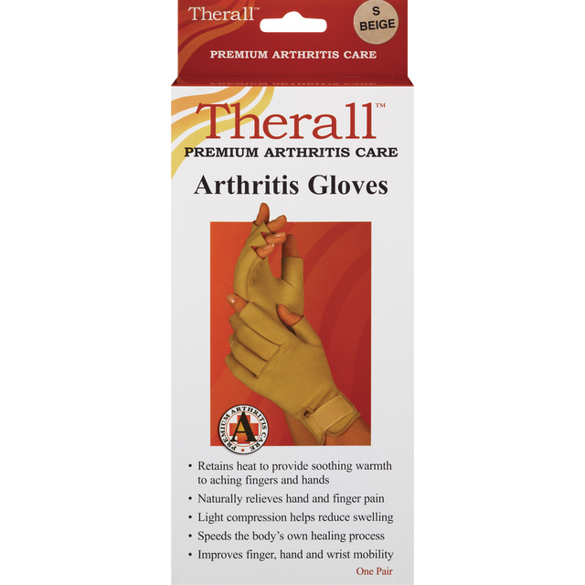 slide 1 of 1, Therall Arthritis Gloves, 1 ct