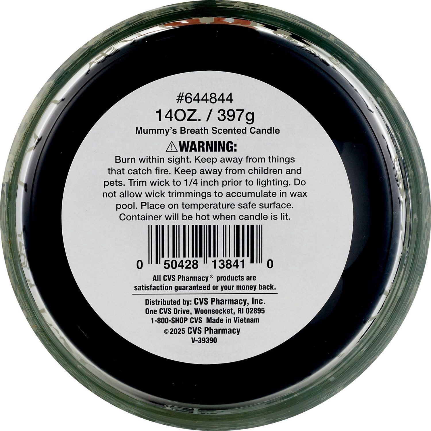 slide 2 of 2, Universal Candle Company Universal Candle Co. Skeleton Candle, 14 Oz, 14 oz