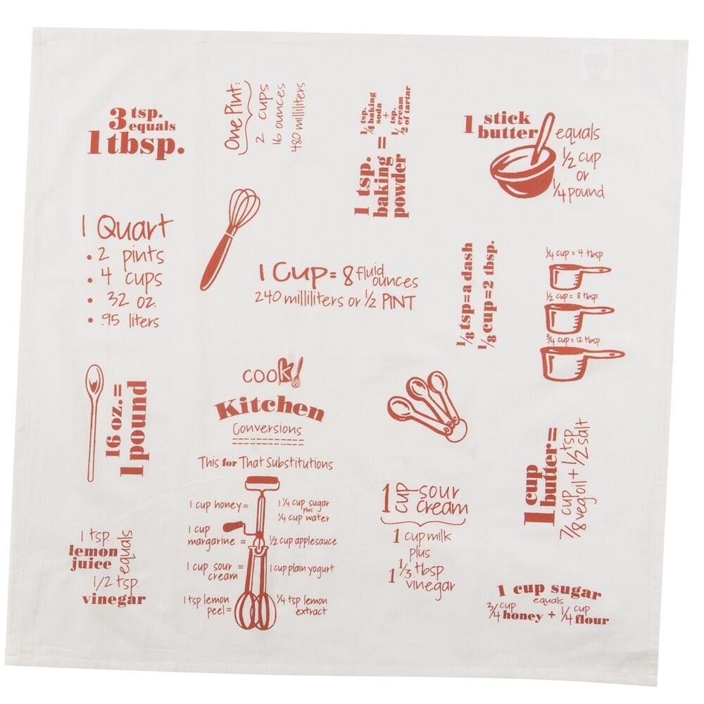 slide 1 of 1, Kay Dee Designs Cook Flour-Sack Towel - Tiger Lily, 1 ct