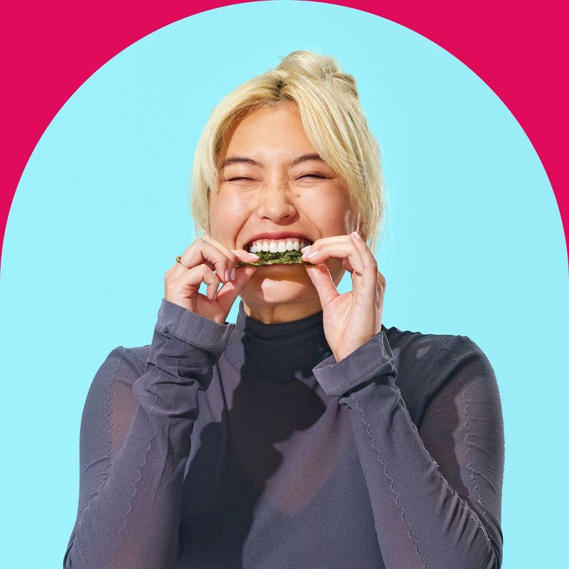 slide 5 of 5, Gimme Gochujang Korean BBQ Roasted Seaweed Snack - 0.7oz/4ct, 0.7 oz, 4 ct