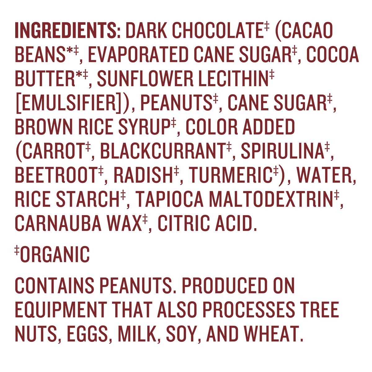 slide 6 of 11, Justin's Justin’s Organic Dark Chocolate Peanut Candy Pieces, 4.5oz, 4.5 oz
