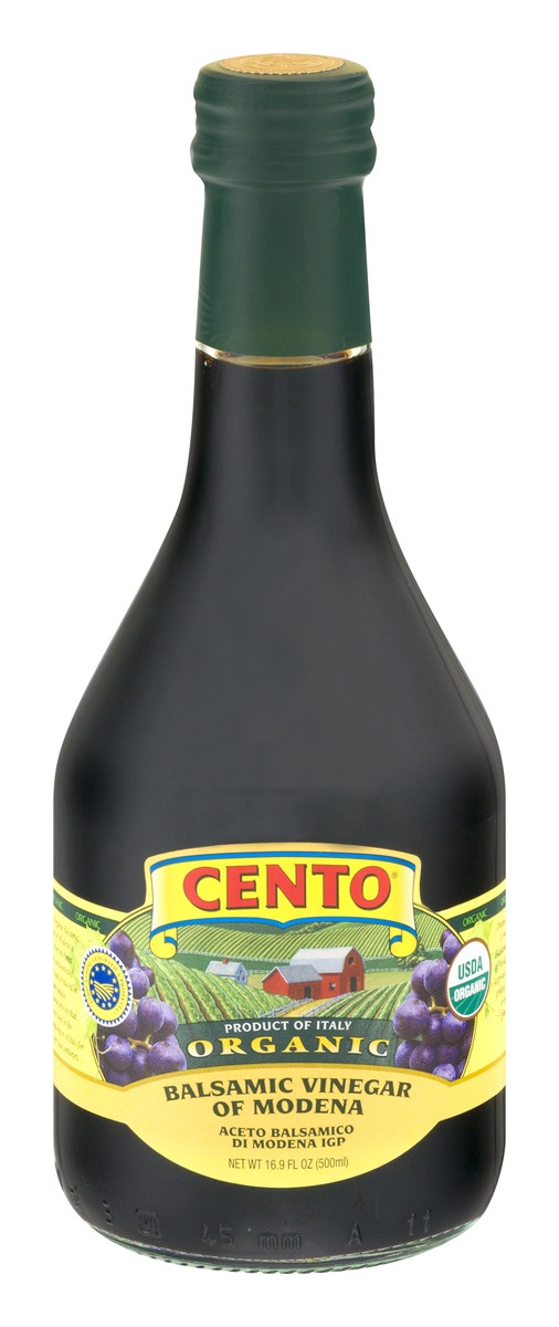 slide 1 of 1, Cento Organic Balsamic Vinegar, 16.9 fl oz