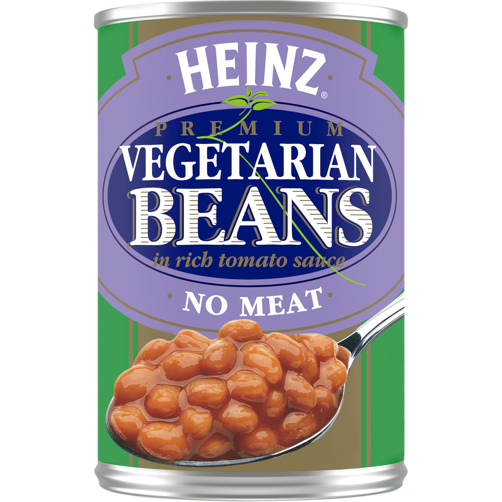 slide 1 of 5, Heinz Premium Vegetarian Beans in Rich Tomato Sauce with No Meat, 16 oz Can, 16 oz