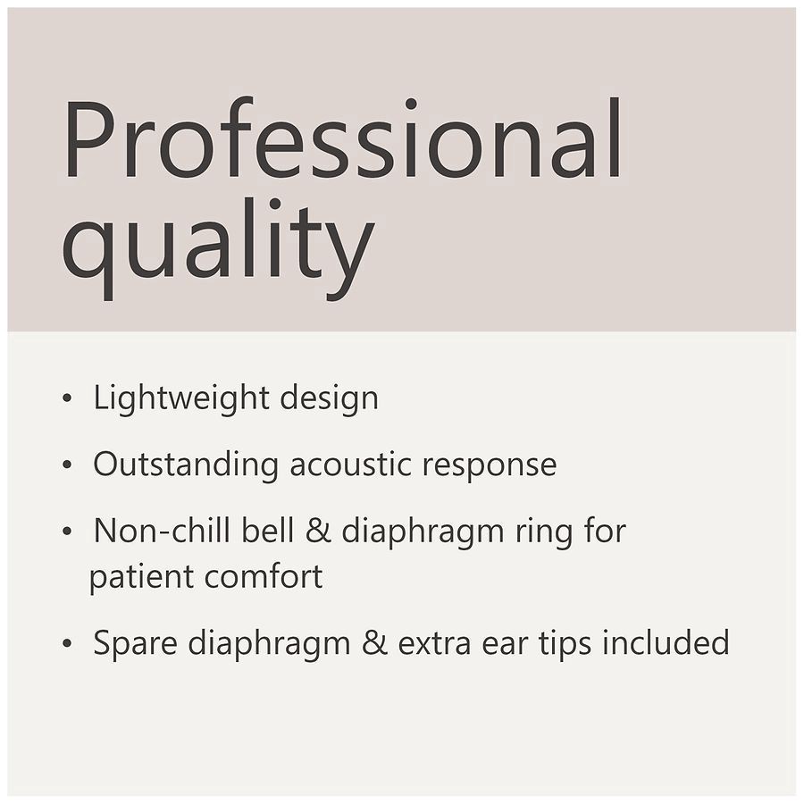 slide 5 of 5, Walgreens Dual Frequency Stethoscope, 1 ct