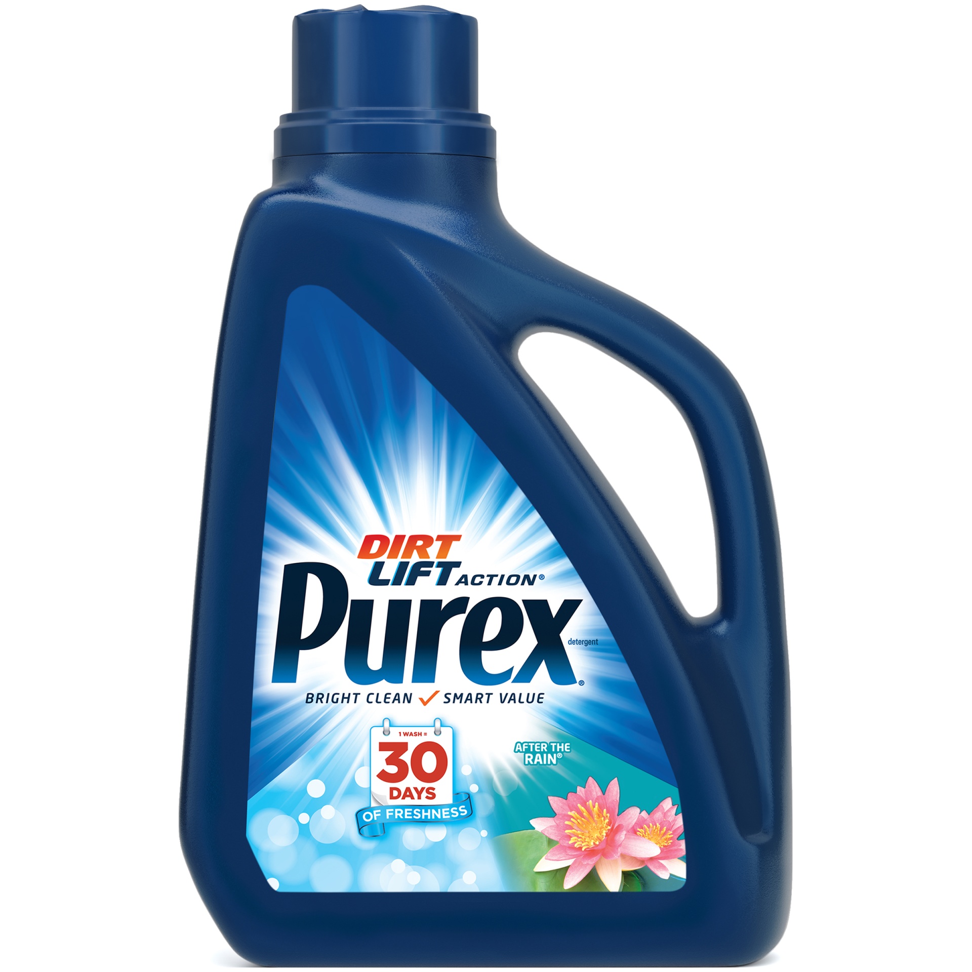 slide 1 of 4, Purex Liquid 2x Laundry Detergent After The Rain, 75 oz