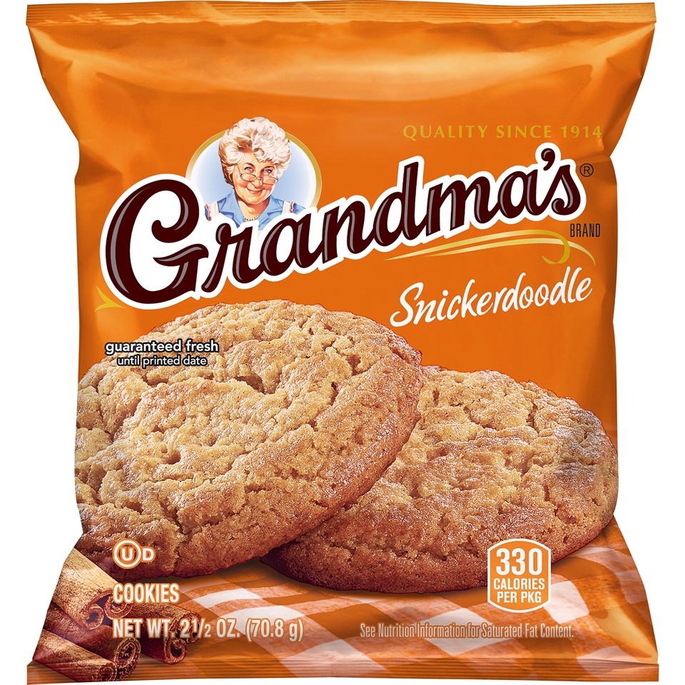 slide 1 of 4, Grandma's Cookies Snickerdoodle, 2.5 oz