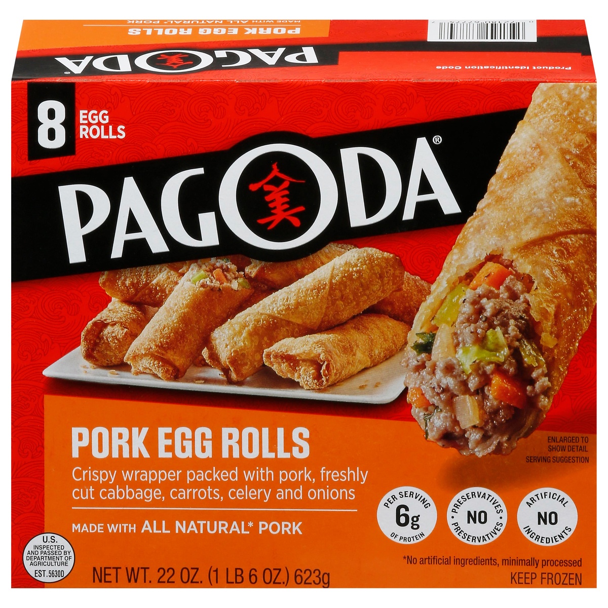 Pagoda Pork Egg Rolls 22 oz Shipt
