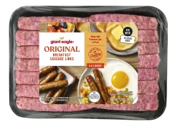 Giant Eagle Breakfast Sausage Links, Original