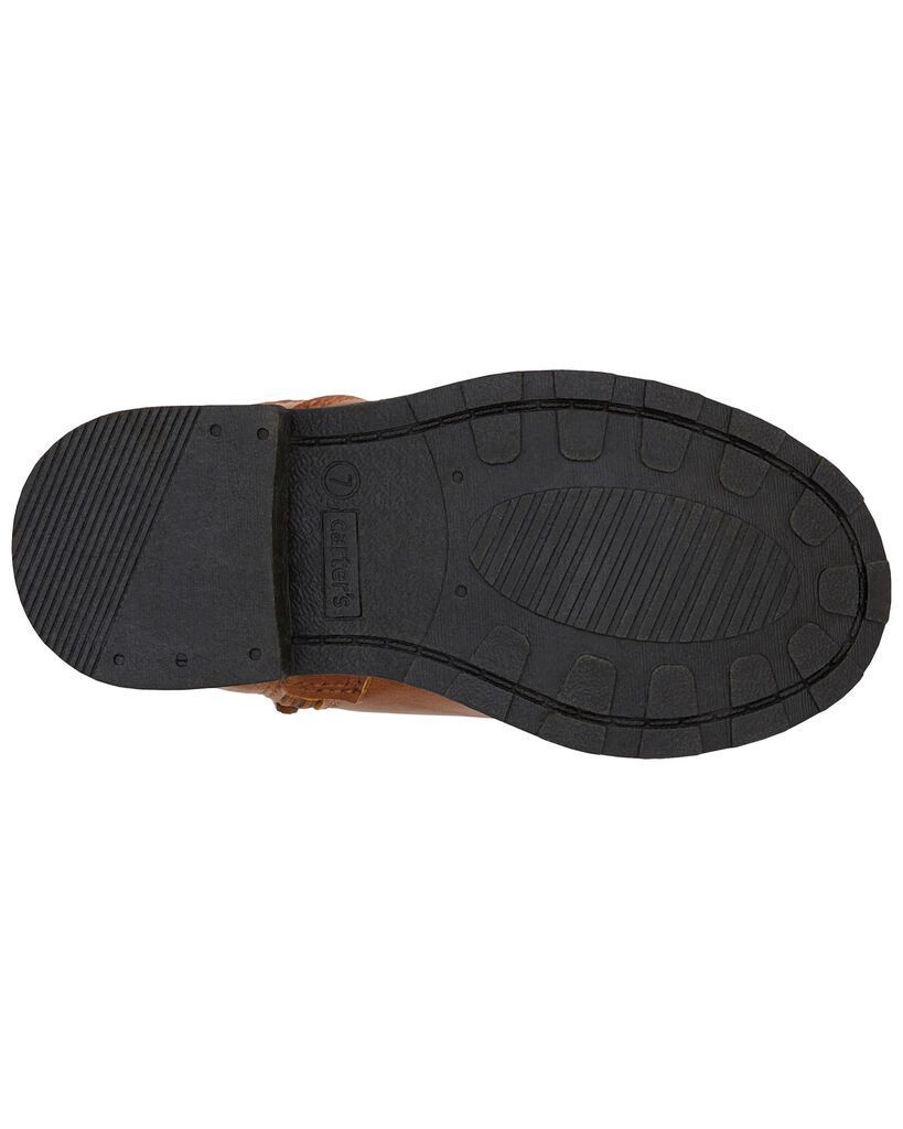 slide 5 of 6, Carter's Toddler Faux Leather Chelsea Boots Brown 8, 1 ct
