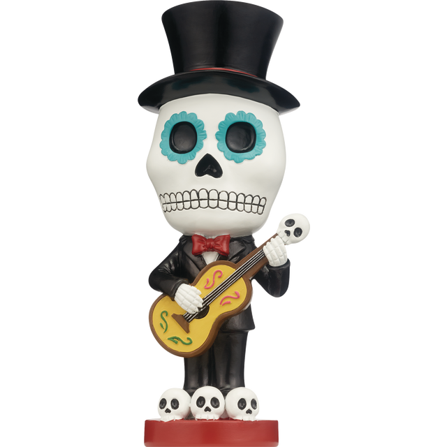 slide 1 of 1, SPOOKY VILLAGE Polyresin Dod Couple Decor, 1 ct