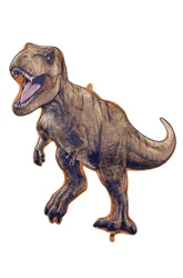 Helium Balloon Shape, Jurassic, 31 inch