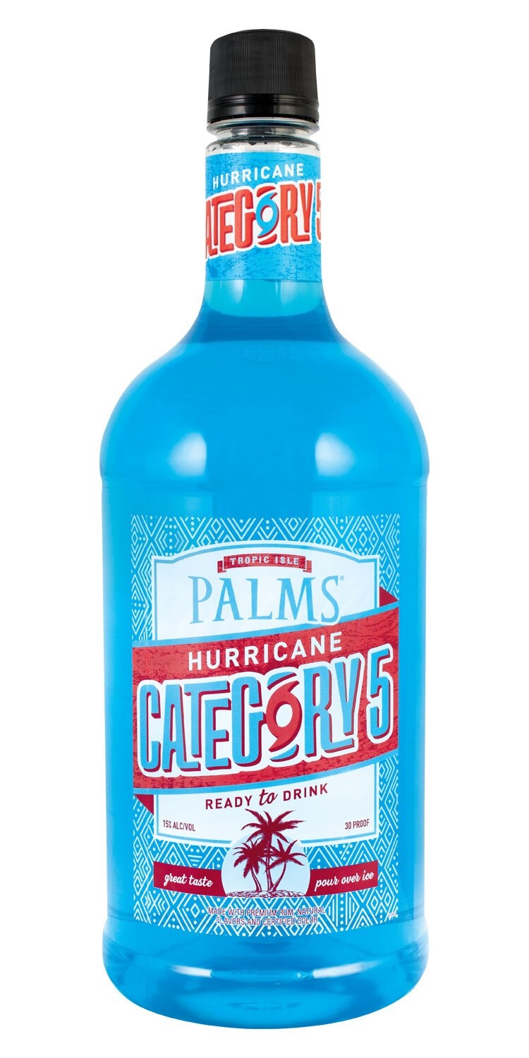 slide 1 of 1, Tropic Isle Palms Cocktails - Cat 5 Hurricane, 1.75 liter