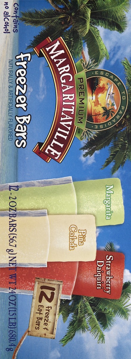 slide 6 of 6, Margaritaville Freezer Bars 12 ea, 12 ct