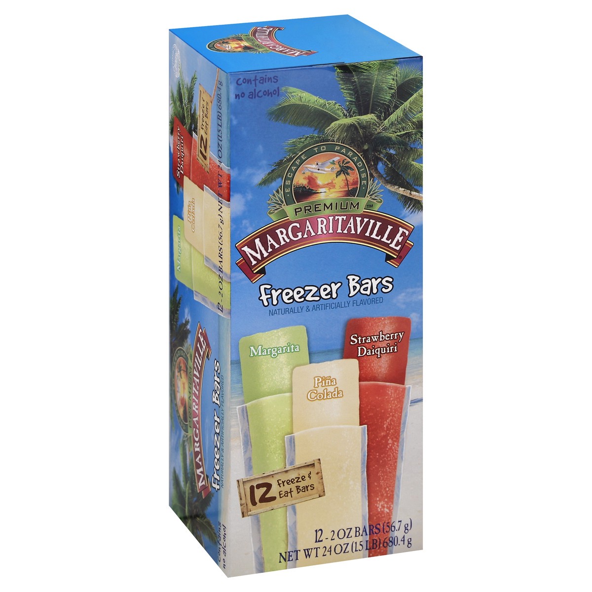 slide 5 of 6, Margaritaville Freezer Bars 12 ea, 12 ct