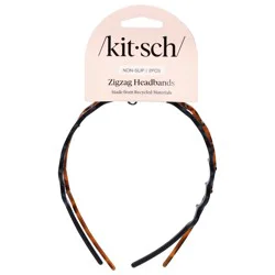 Kitsch Zig-Zag Headband - 2 pc Set