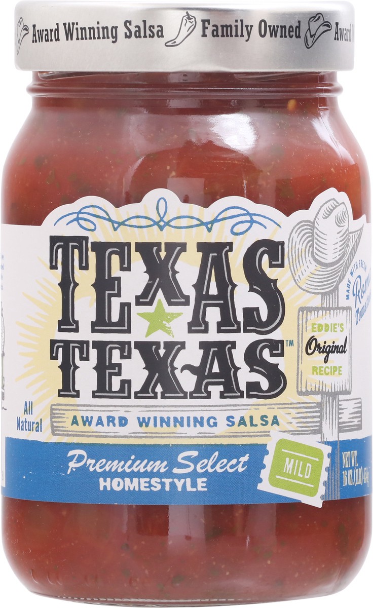 slide 1 of 11, Texas-Texas Mild Homestyle Salsa 16 oz, 16 oz