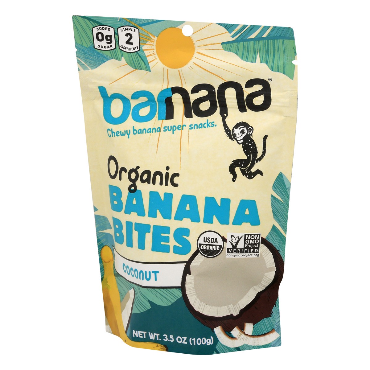 slide 6 of 13, Barnana Organic Coconut Chewy Banana Bites, 3.5 oz