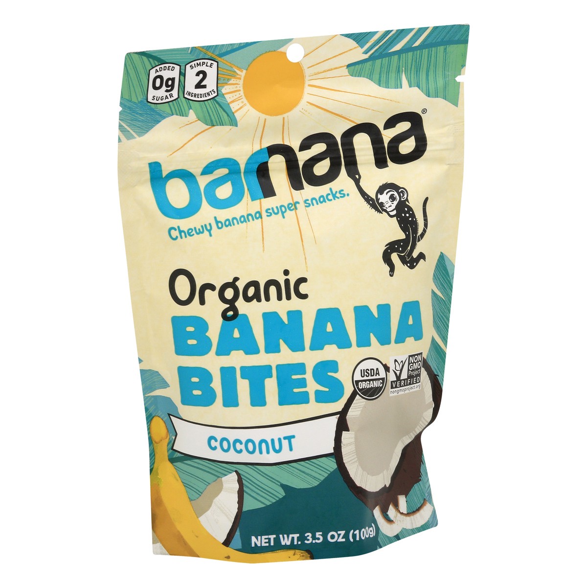 slide 9 of 13, Barnana Organic Coconut Chewy Banana Bites, 3.5 oz