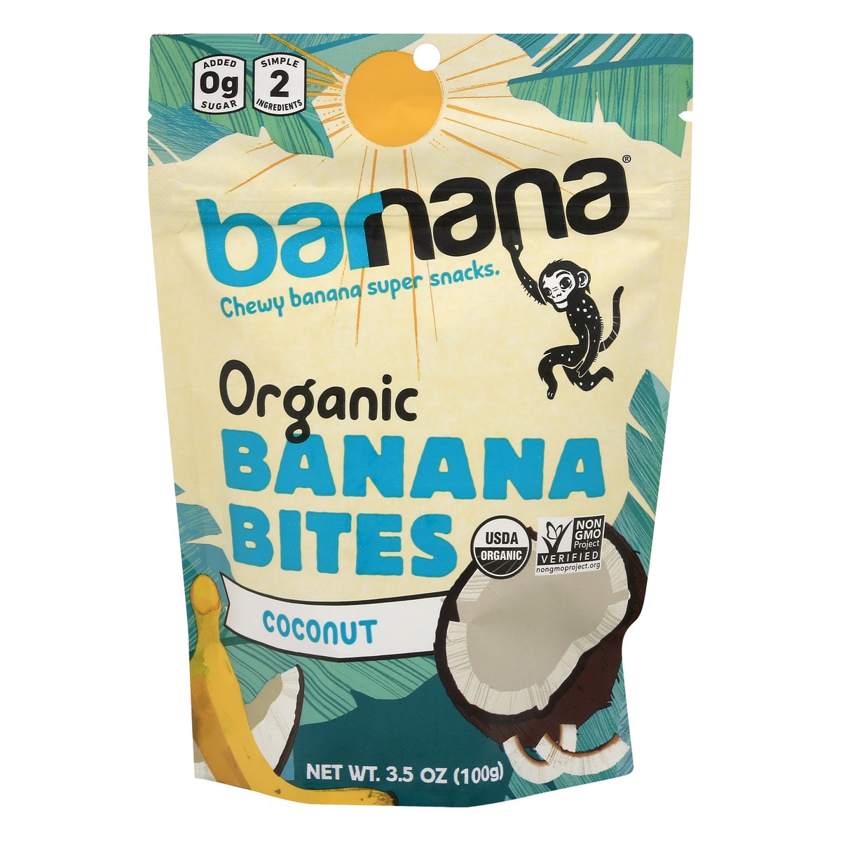 slide 1 of 13, Barnana Organic Coconut Chewy Banana Bites, 3.5 oz