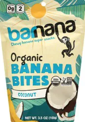 Barnana Organic Coconut Chewy Banana Bites