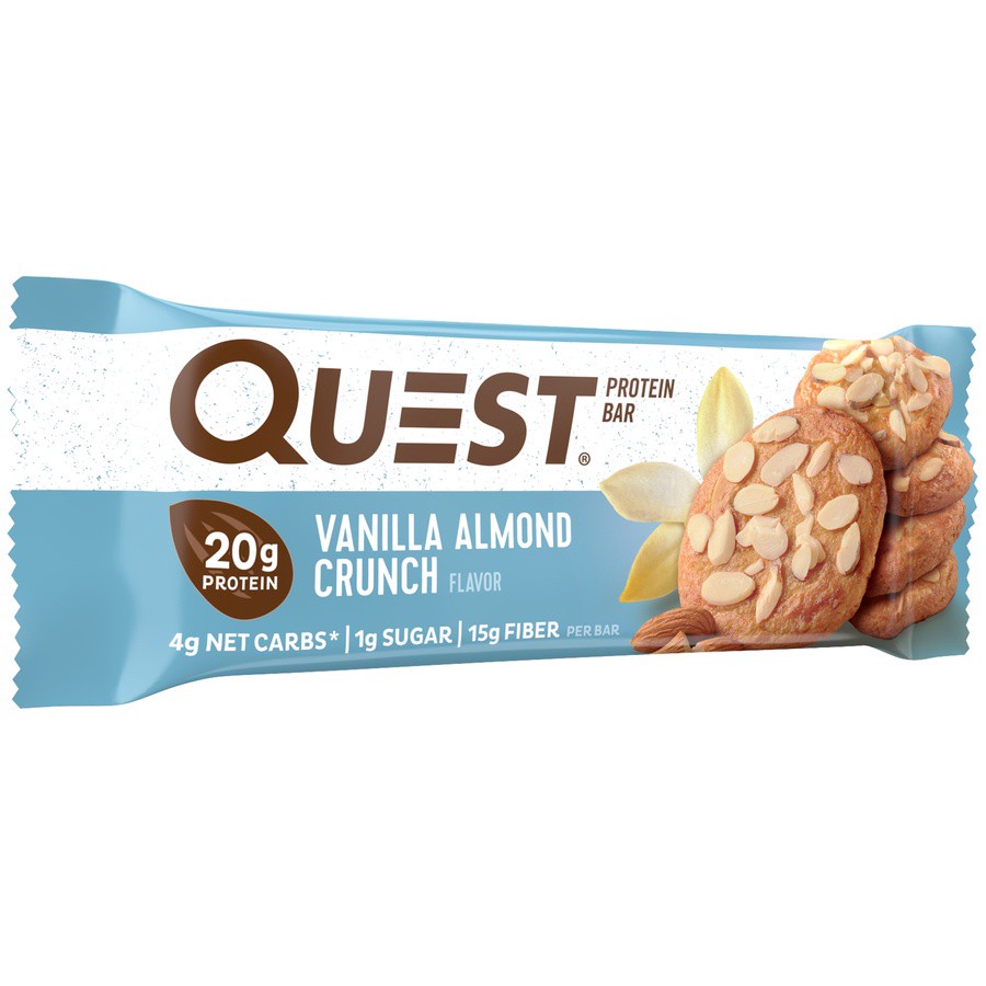 slide 2 of 5, Quest Almond Crunch Bar Vanilla, 2.12 oz