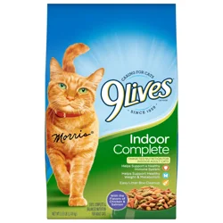 9Lives Indoor Complete Cat Food 3.15 lb