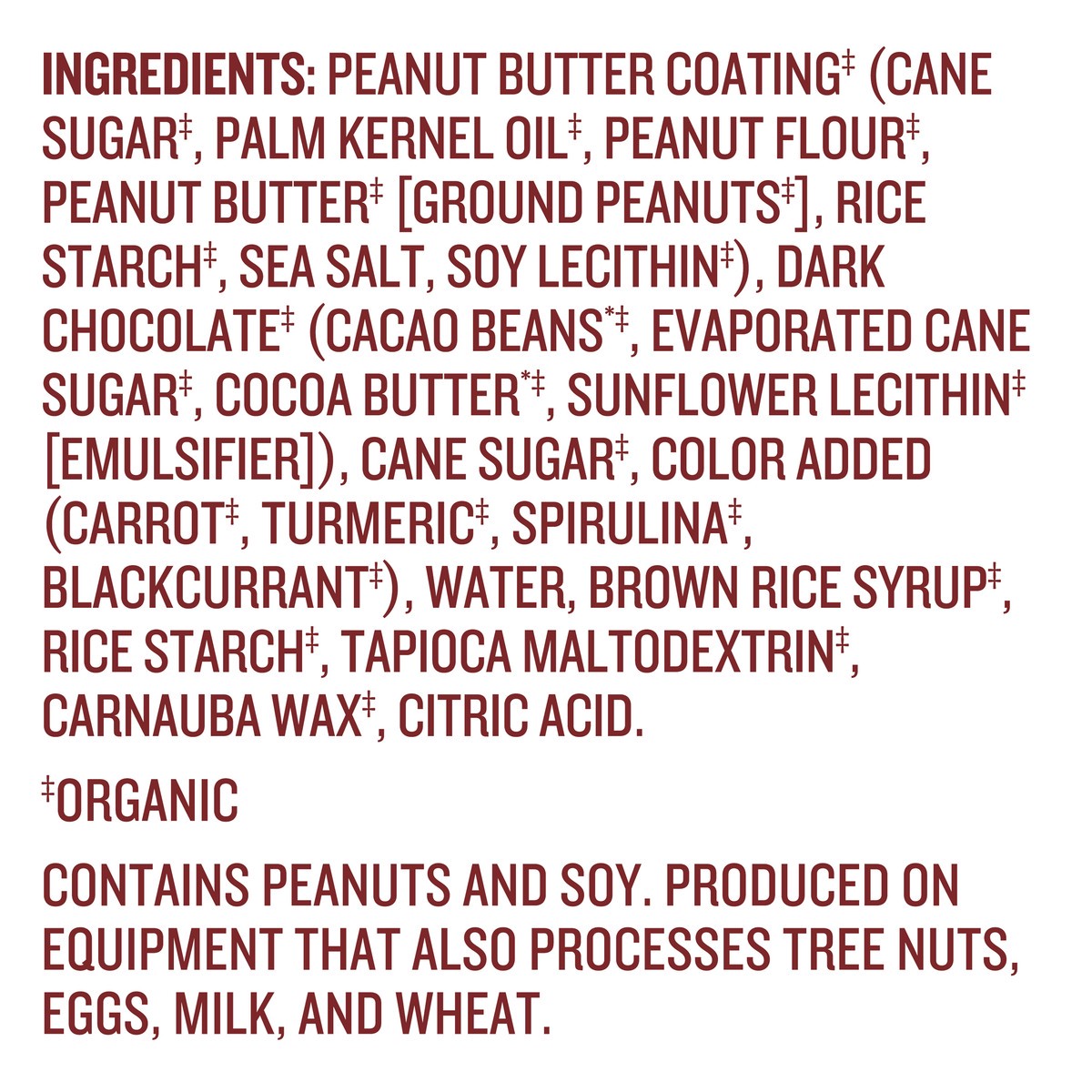 slide 4 of 11, Justin's Justin’s Organic Dark Chocolate Peanut Butter Candy Pieces, 4.5oz, 4.5 oz