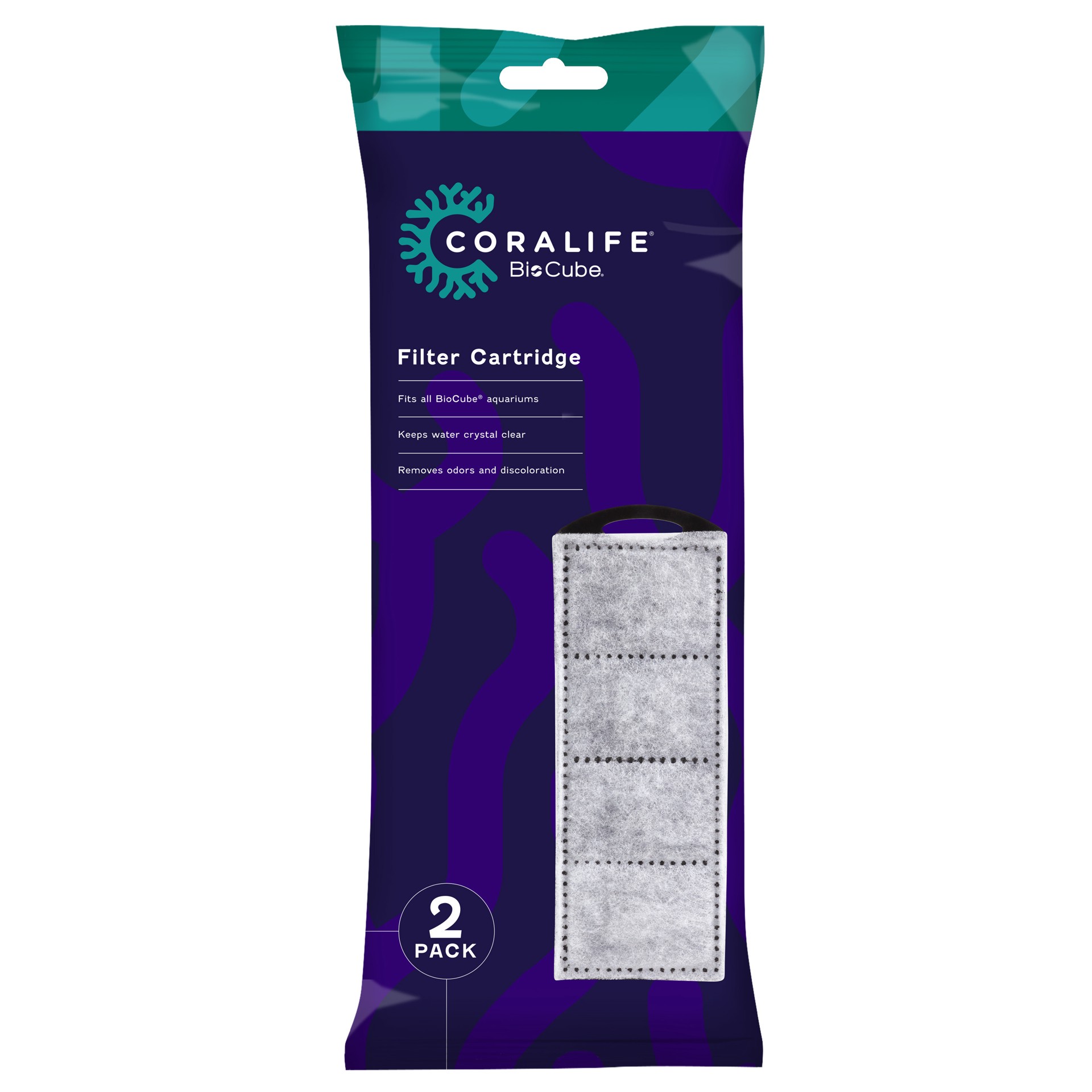 slide 1 of 4, Coralife Biocube Filter Cartridge 2 Pack, 1 ct