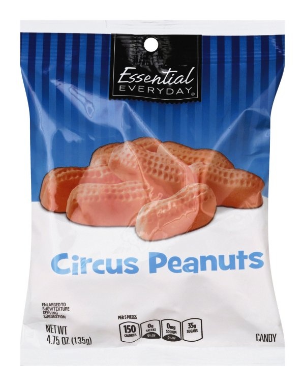 slide 1 of 1, Essential Everyday Candy Circus Pnuts, 4.75 oz