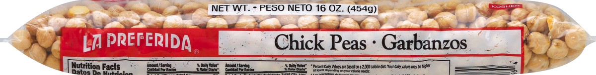 slide 3 of 6, La Preferida Chick Peas, 16 oz