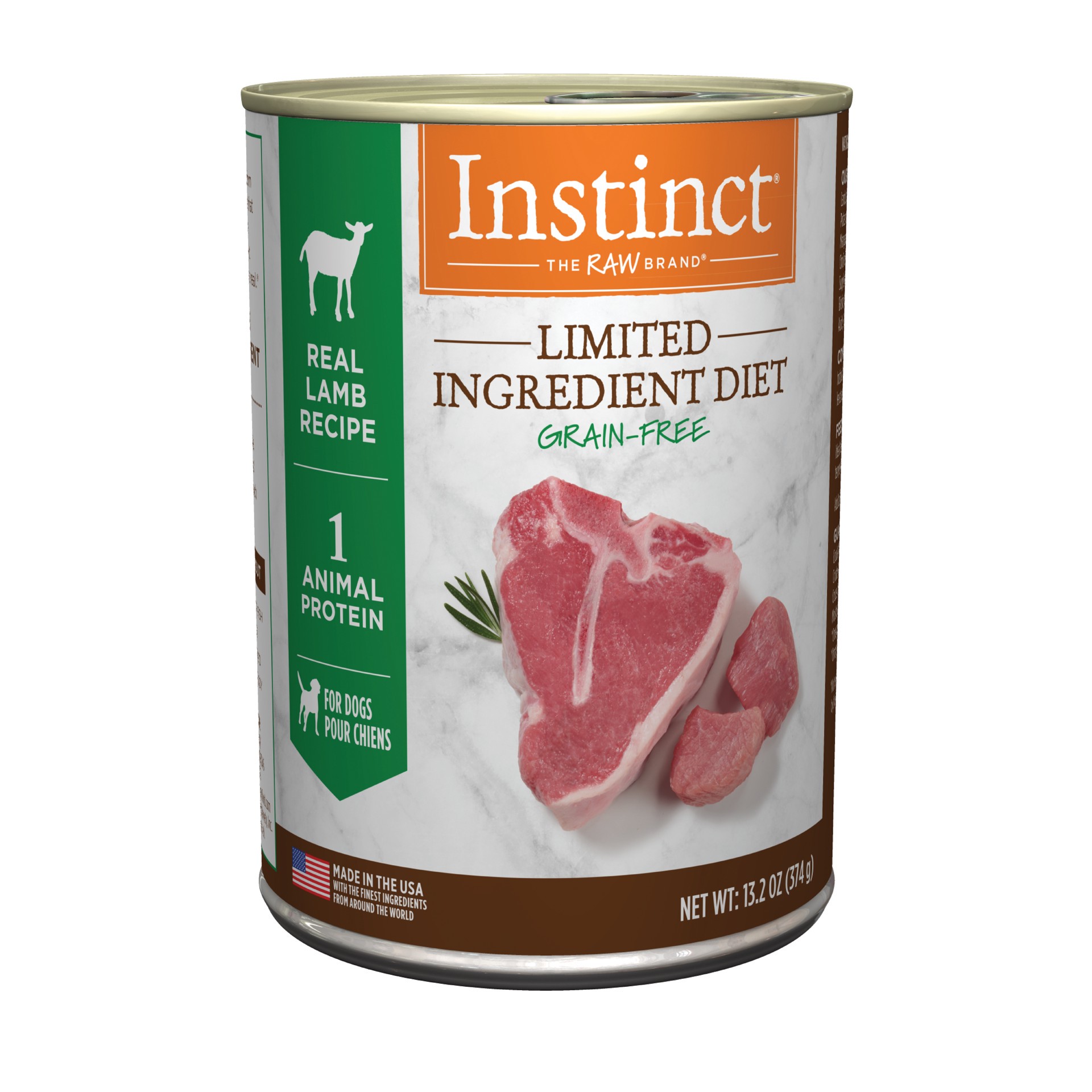 slide 1 of 6, Instinct Limited Ingredient Diet Lamb Wet Dog Food, 13.2 oz. Can, 13.2 oz