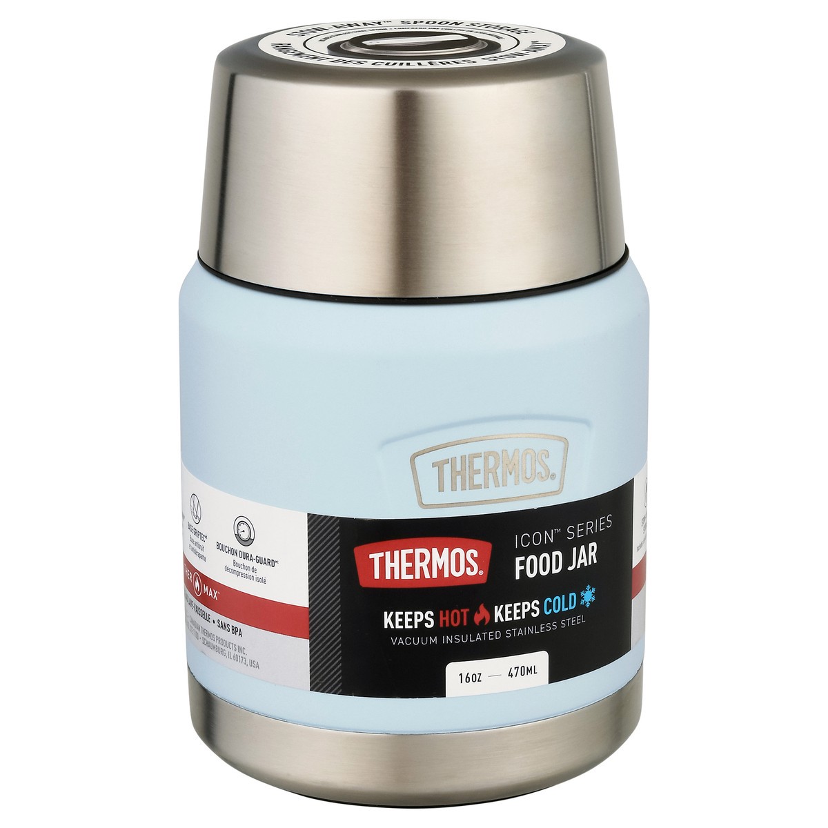 slide 6 of 9, Thermos Stainless Steel Food Jar Glacier, 1 ct
