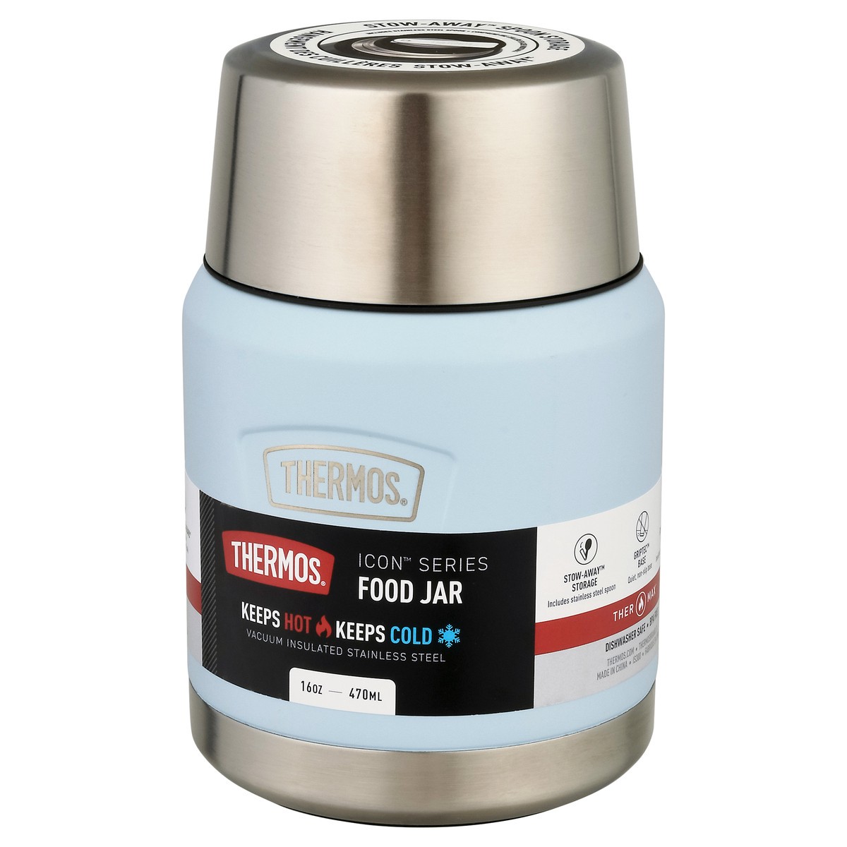 slide 7 of 9, Thermos Stainless Steel Food Jar Glacier, 1 ct