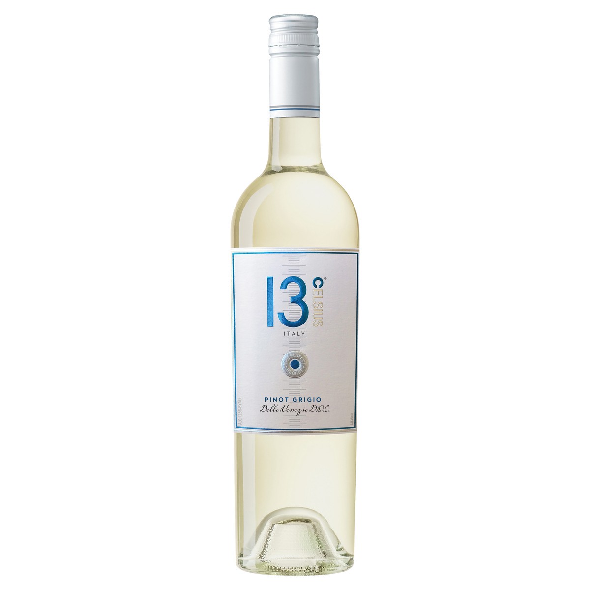 slide 1 of 5, 13 Celsius Pinot Grigio White Wine, 750 ml