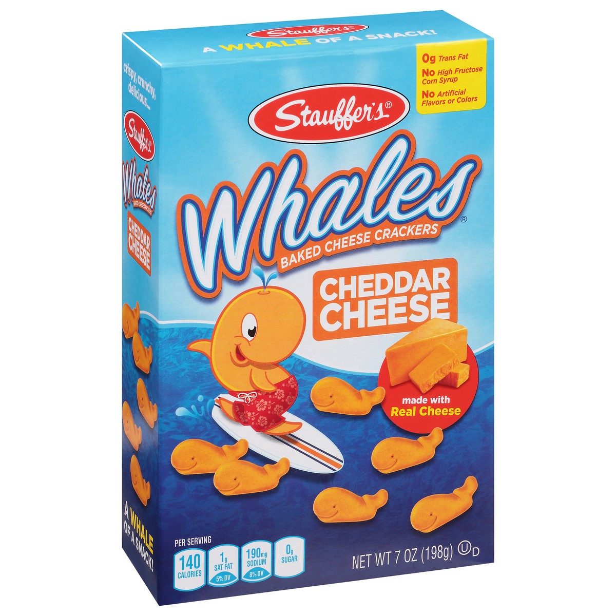 slide 6 of 9, Stauffer's Baked Cheese Crackers, Cheddar Cheese 7 Oz, 7 oz