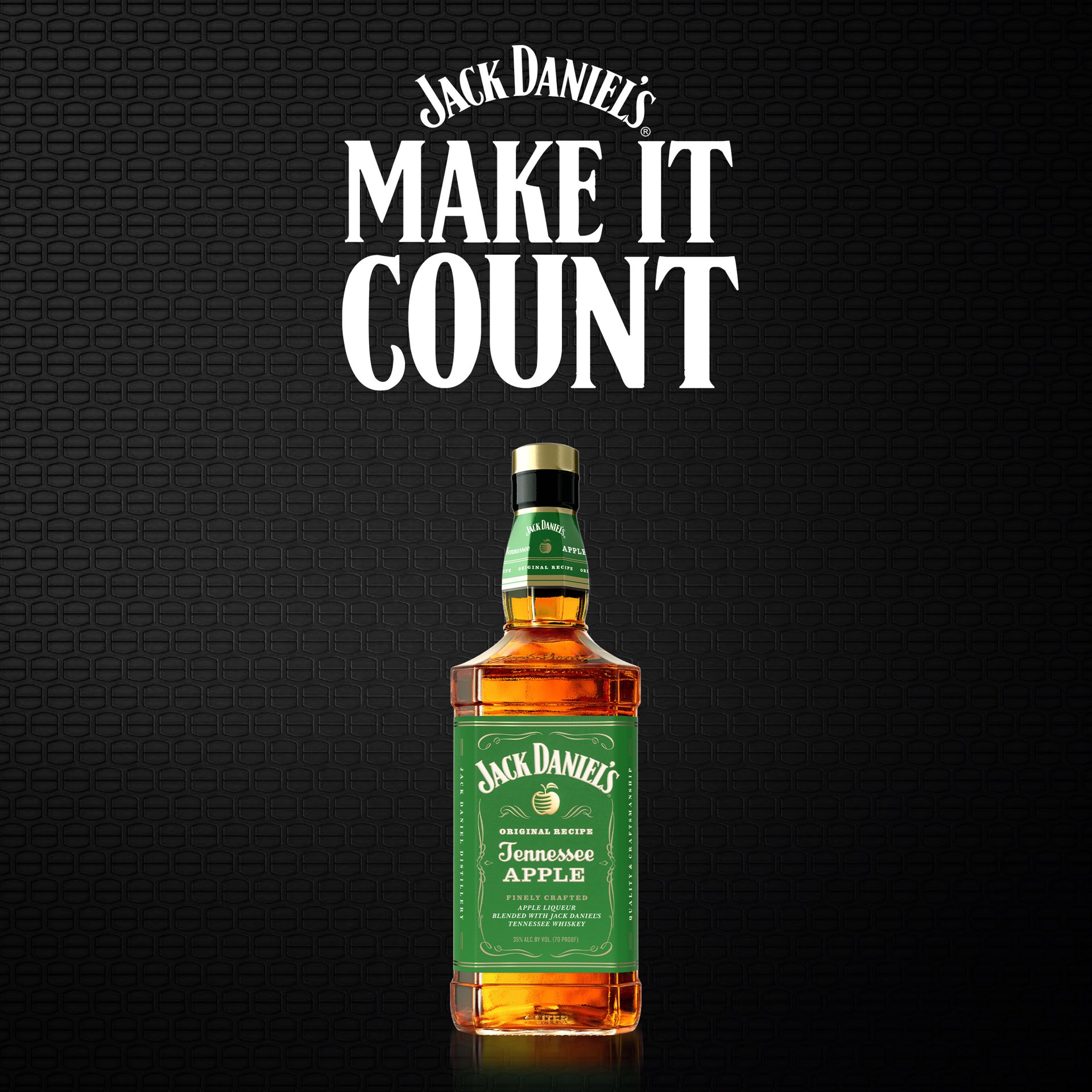 slide 6 of 9, Jack Daniel's Tennessee Apple Whiskey Specialty, 375mL, 70 Proof, 375 ml