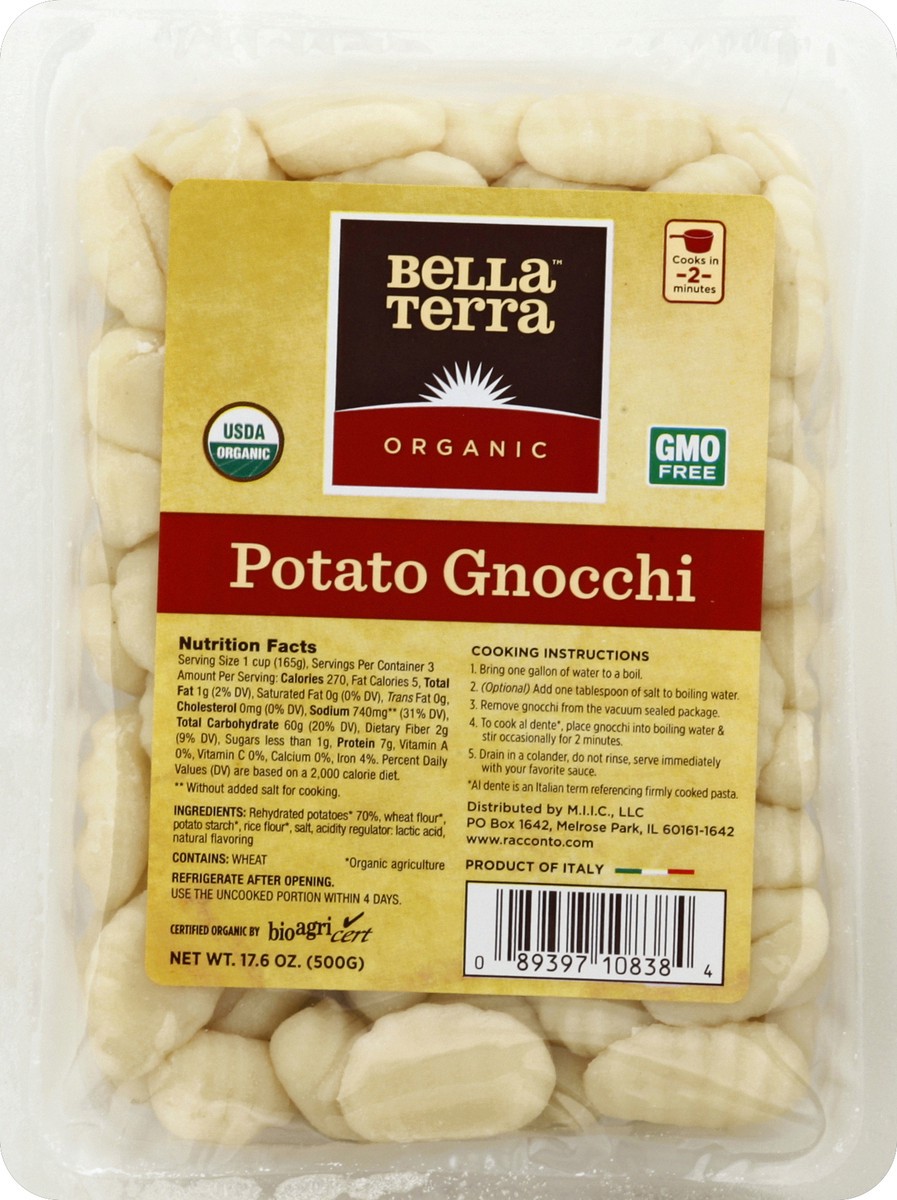 slide 5 of 5, Bella Terra Potato Gnocchi, 17.6 oz