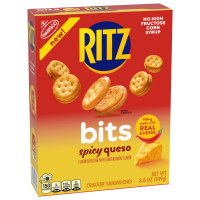 slide 12 of 13, Nab Ritz Bits Spcy Queso, 8 oz