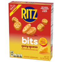 slide 8 of 13, Nab Ritz Bits Spcy Queso, 8 oz