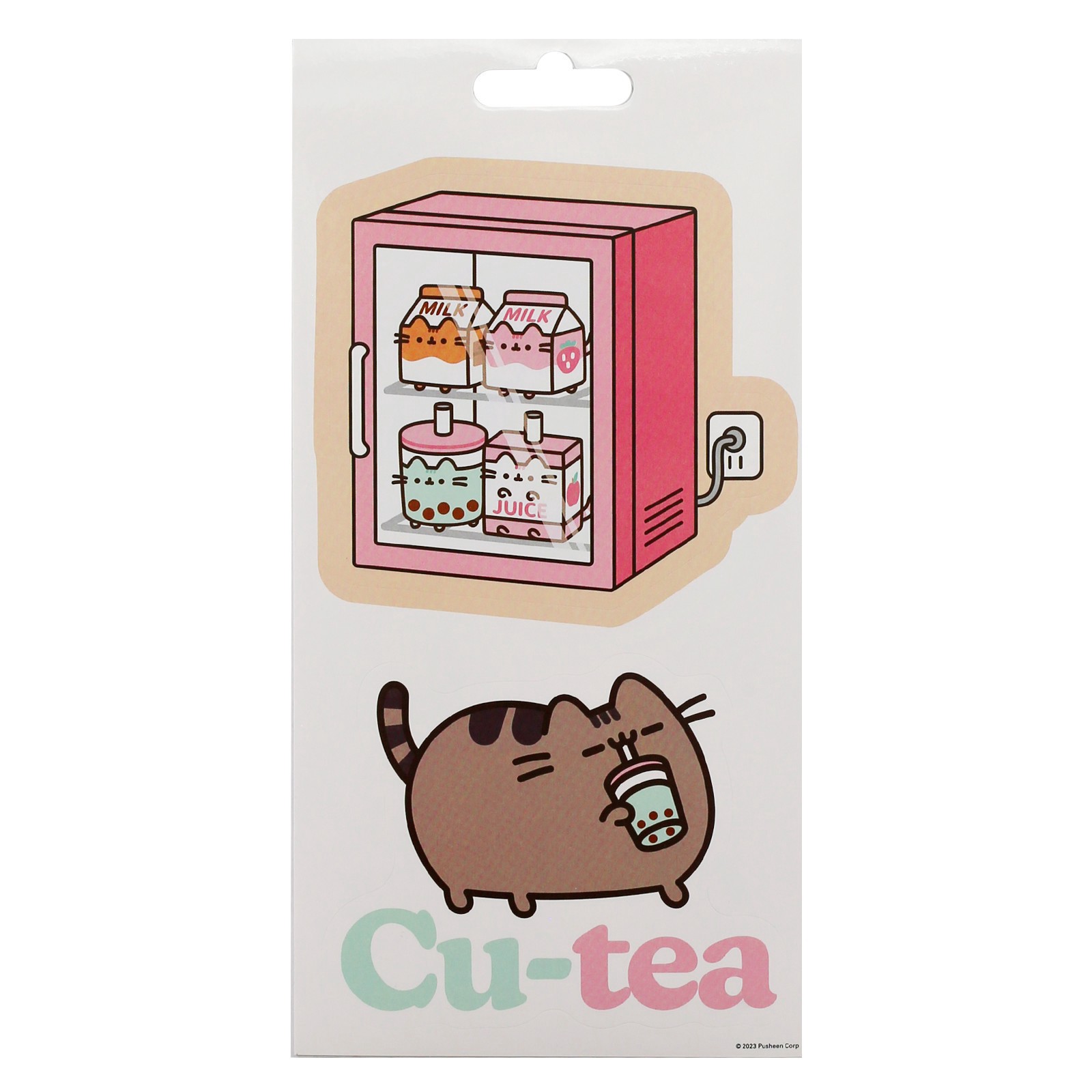 slide 2 of 3, Trends International Pusheen Roomscapes Decal Set, 4 in x 8 in