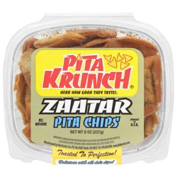 Pita Krunch Zaatar Pita Chips 8 oz