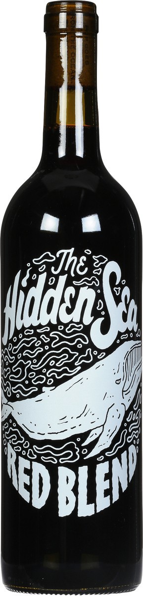 slide 5 of 9, The Hidden Sea Red Blend Wine, 750 ml