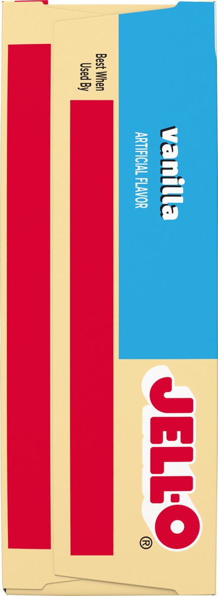 slide 5 of 9, Jell-O Vanilla Artificially Flavored Zero Sugar Instant Reduced Calorie Pudding & Pie Filling Mix, Family Size, 1.5 oz Box, 1.5 oz