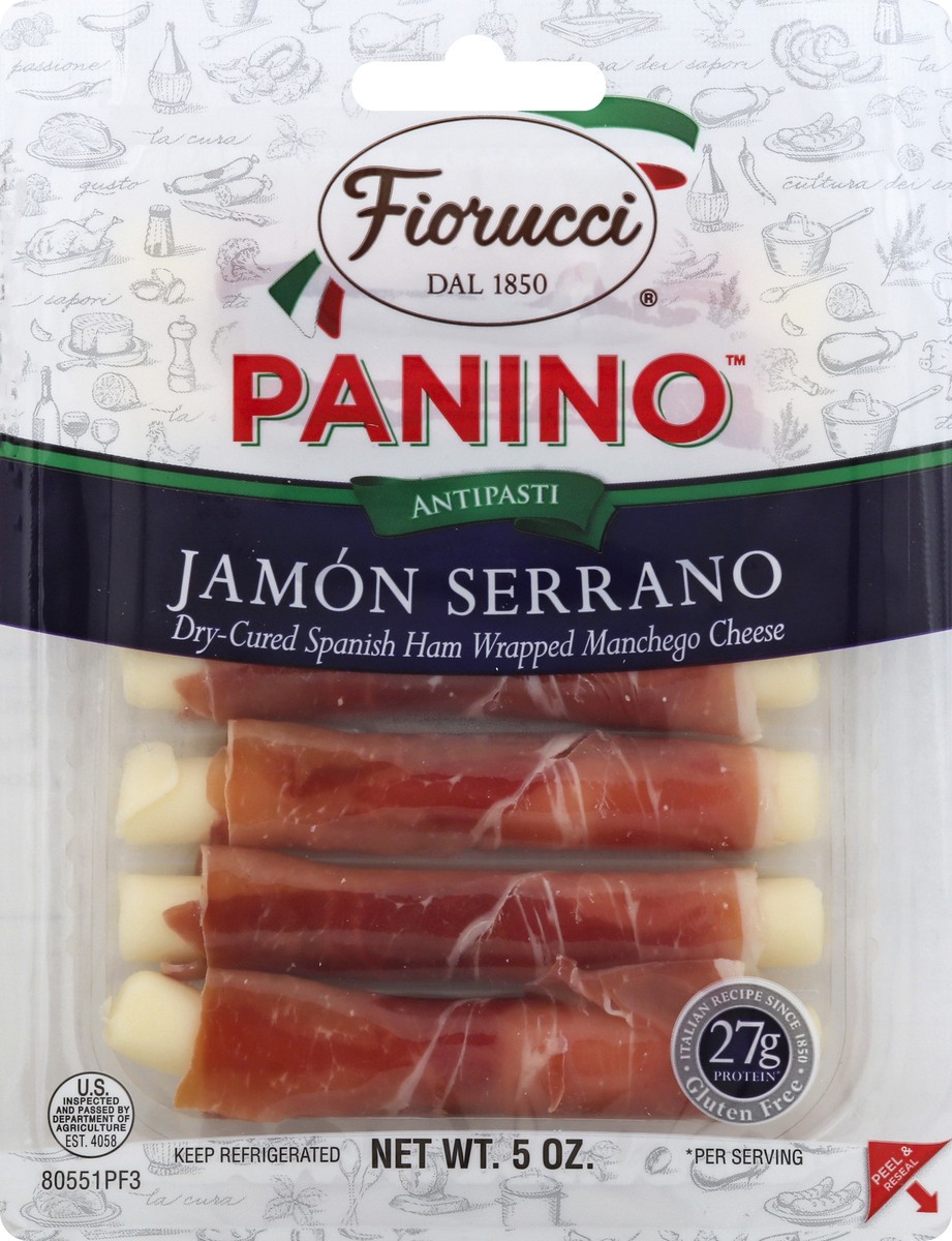 slide 1 of 9, Fiorucci Panino Jamon Serrano, 5 oz