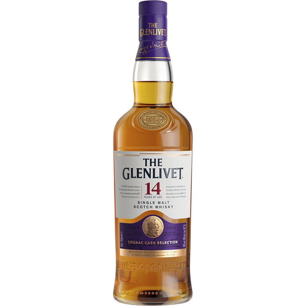 slide 1 of 1, Glenlivet 14 Yr, 750 ml